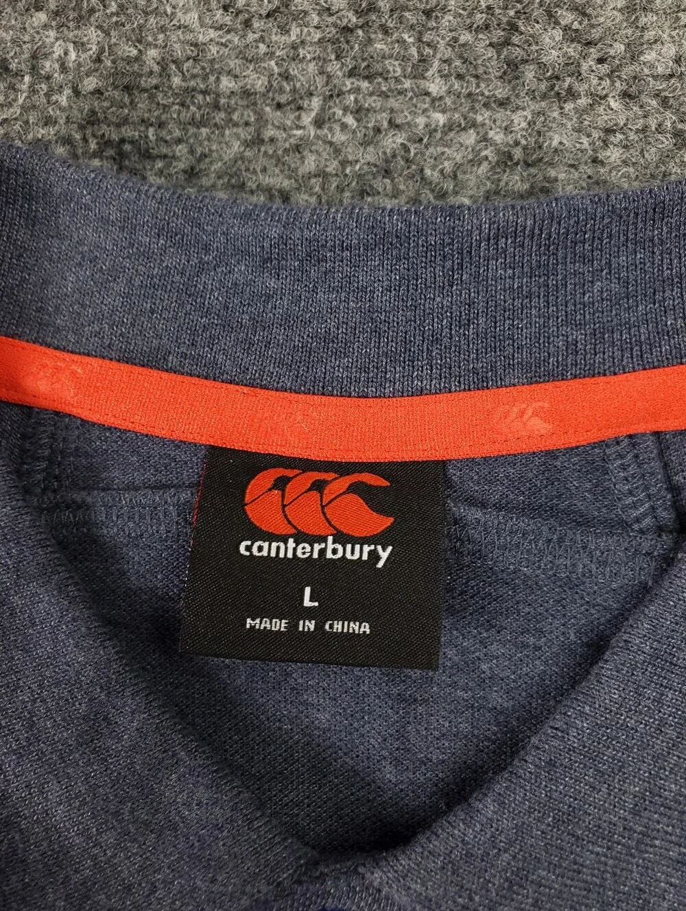 Canterbury Bath Rugby Polo Jersey Shirt Mens Large VapoDri Short Sleeve Collared - Picture 4 of 11